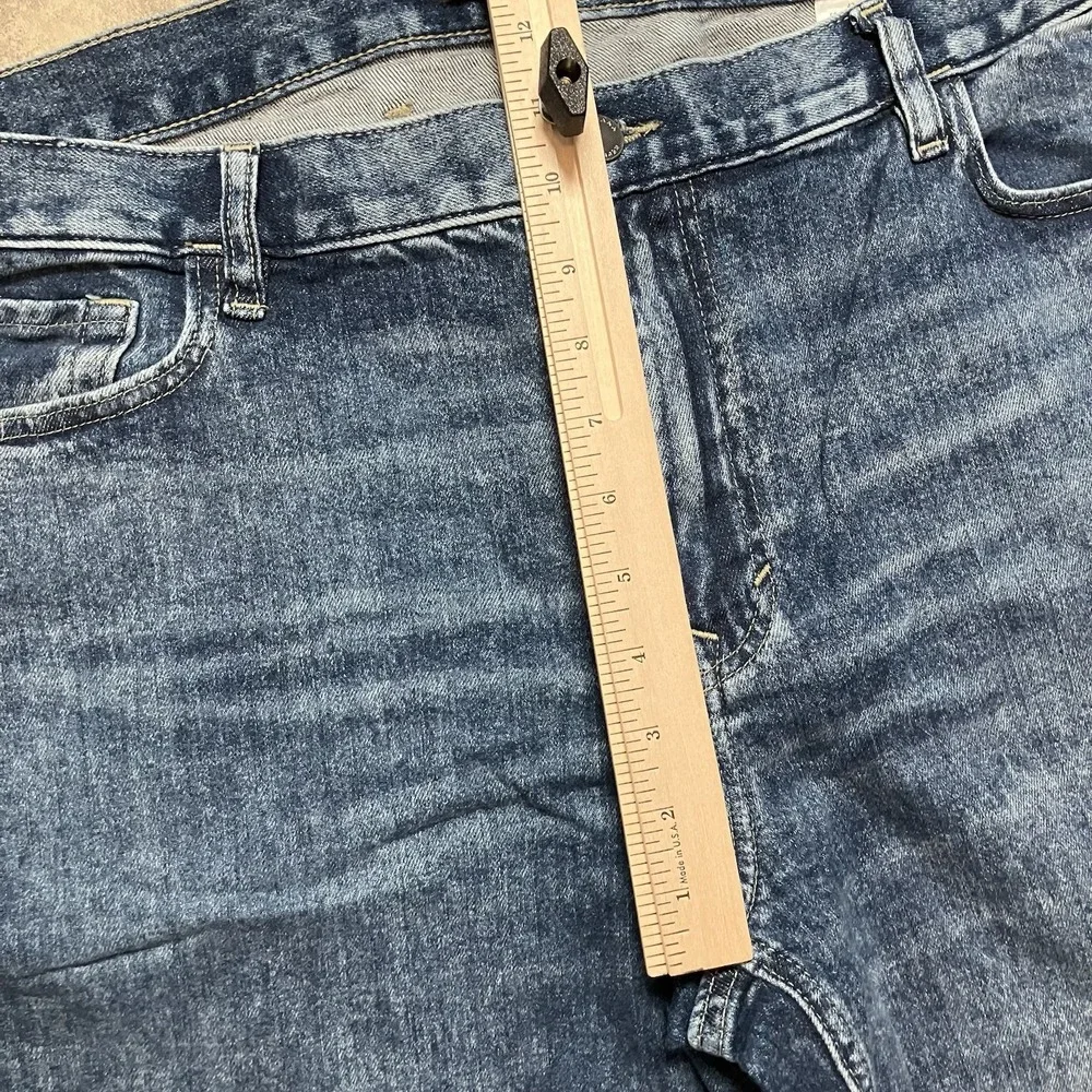 Banana Republic Jeans‎ Mens Size 42X34 Blue Slim Fit Organic Light Wash Denim